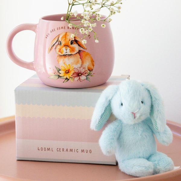 Soft Bunny Blue - Bag Charm - Mary Meyer