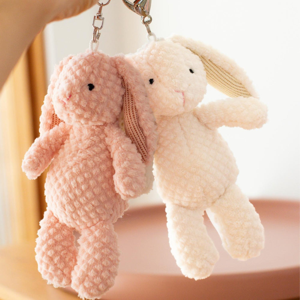 Nubby Bunny White - Bag Charm - Mary Meyer