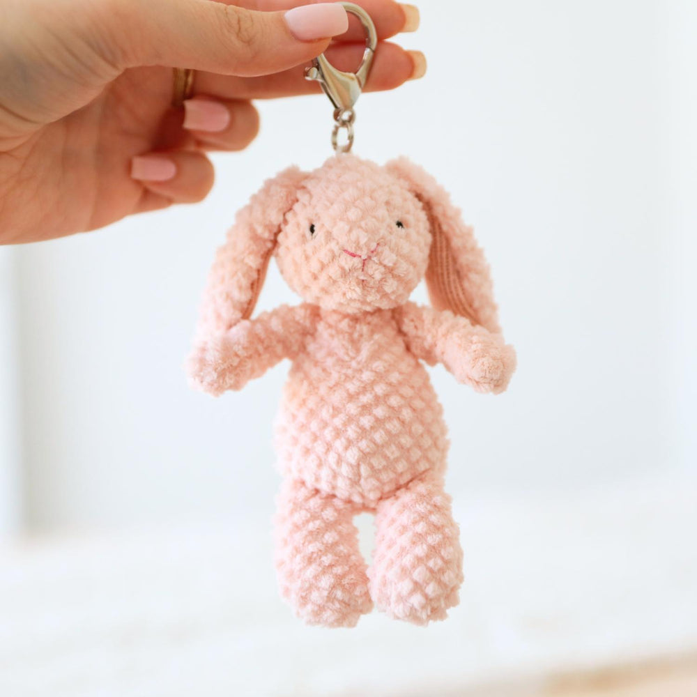 Nubby Bunny Pink - Bag Charm - Mary Meyer