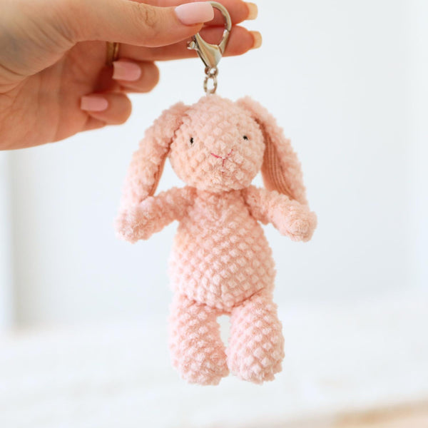 Nubby Bunny Pink - Bag Charm - Mary Meyer