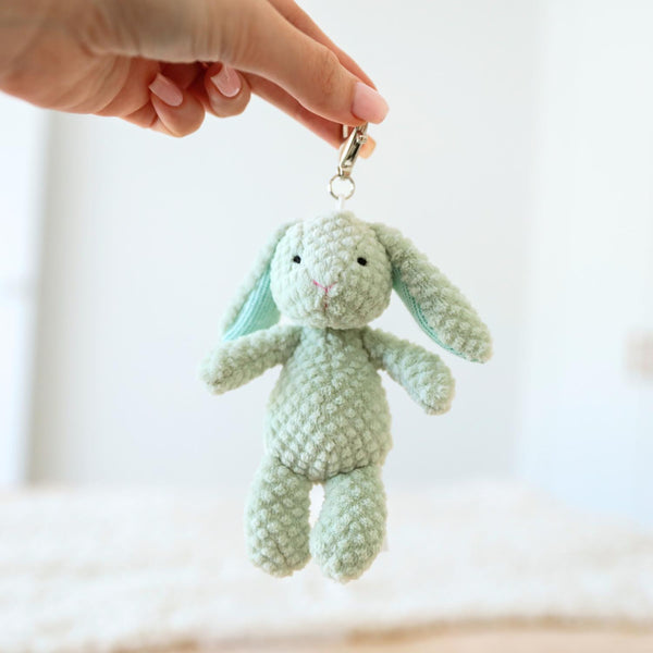 Nubby Bunny Sage - Bag Charm - Mary Meyer