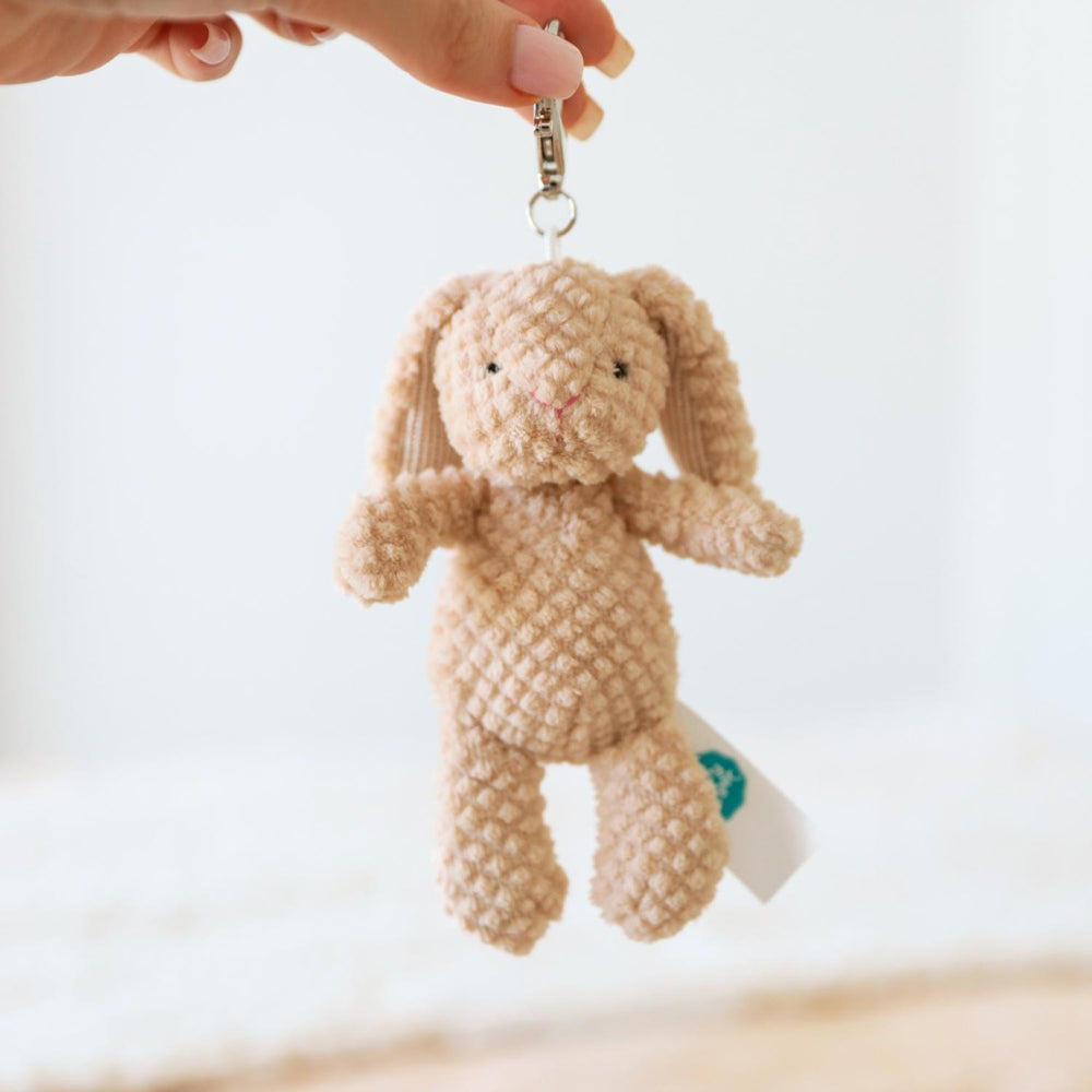 Nubby Bunny Tan - Bag Charm - Mary Meyer
