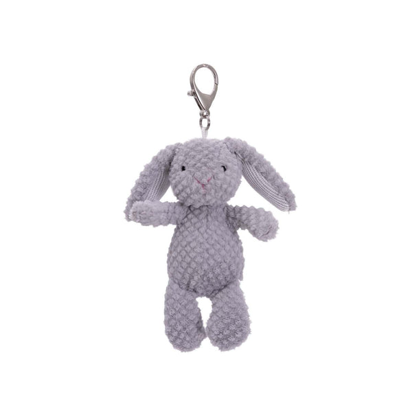 Nubby Bunny Grey - Bag Charm - Mary Meyer