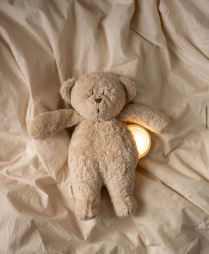 Moonie Organic Humming Bear - Sand