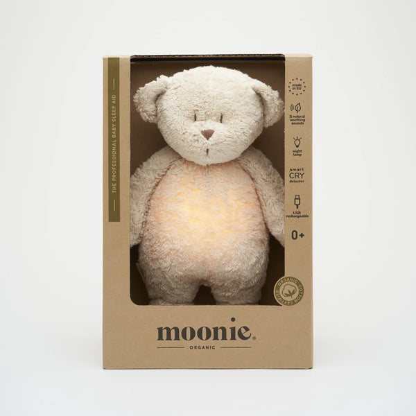 Moonie Organic Humming Bear - Sand