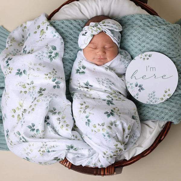 Eden Organic Muslin Wrap - Snuggle Hunny