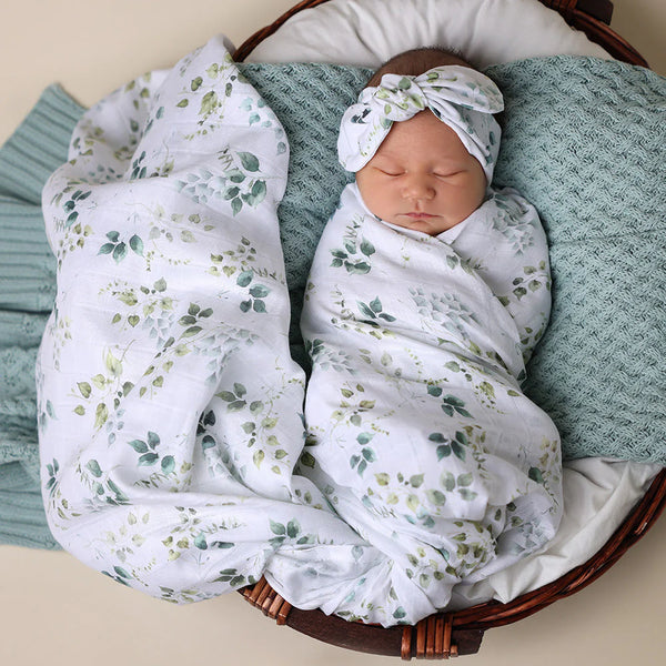 Eden Organic Muslin Wrap - Snuggle Hunny