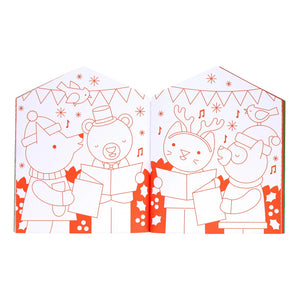 Colouring Book with Sticker - Christmas - Petit Collage