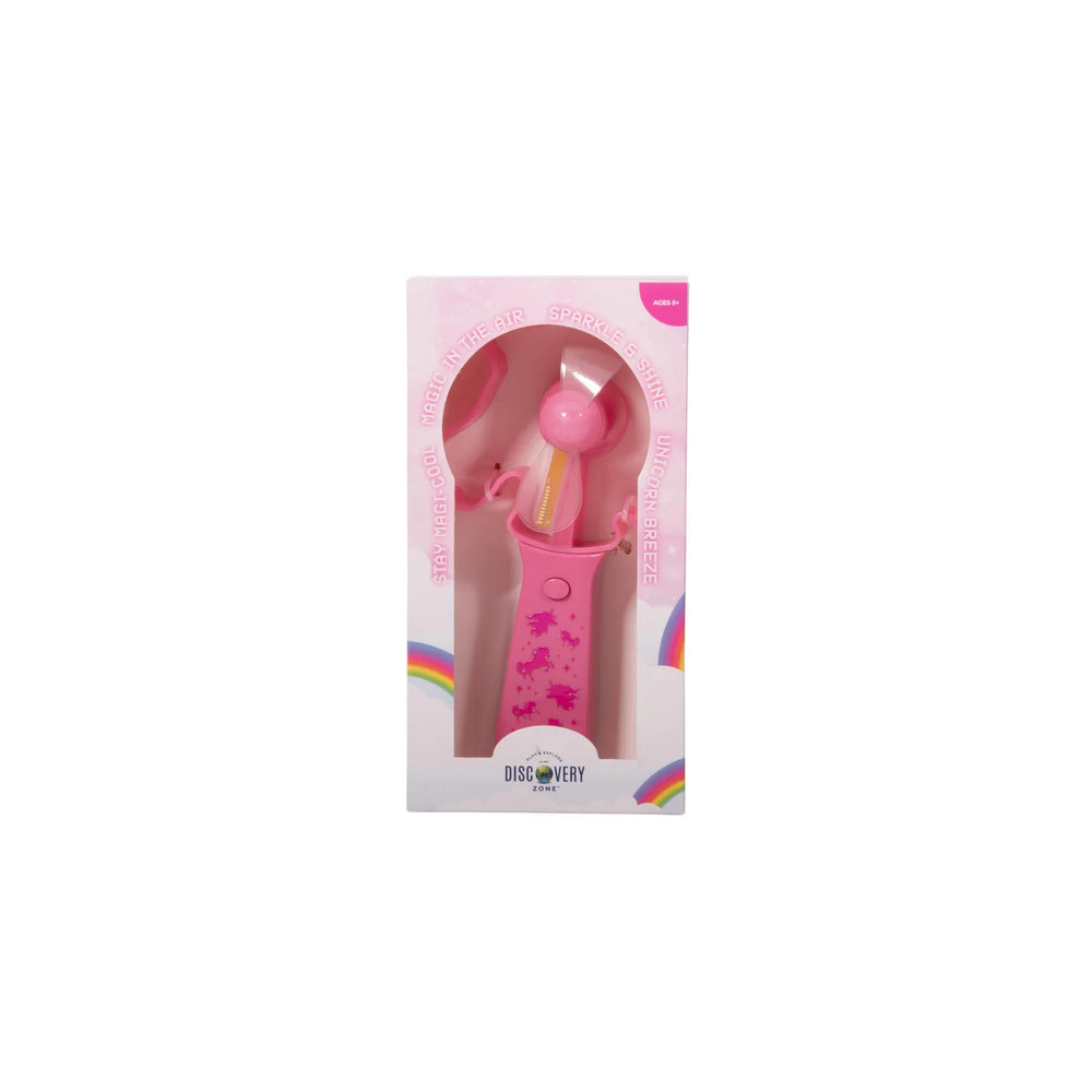 Light Up Fan - Unicorn Pink - Discovery Zone