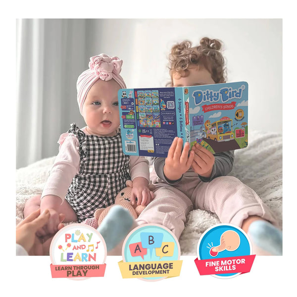 Children's Songs -  Interactive Book - Ditty Bird