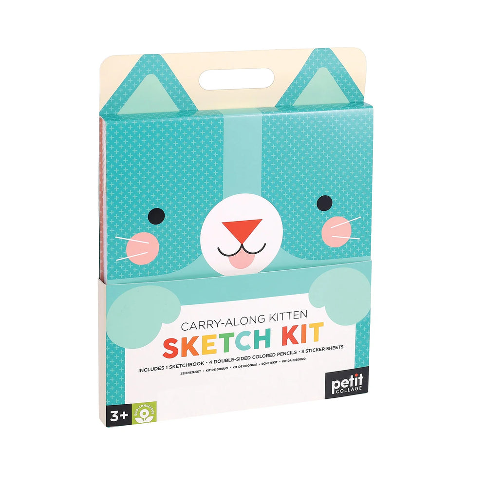 Carry Along Sketch Kit Kitten - Petit College