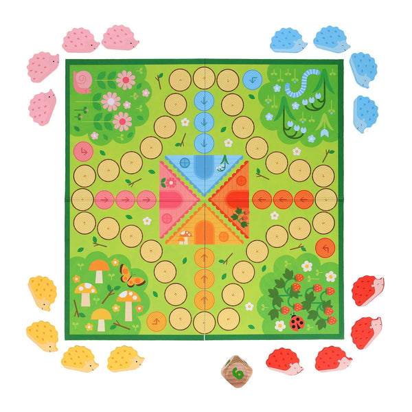 Hurry Home Hedgehogs!: A Prickly Racing Game - Petit Collage