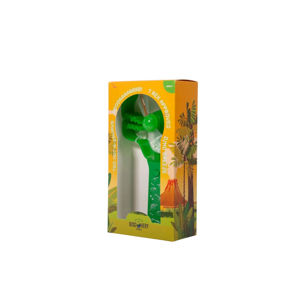 Light Up Fan - Dinosaur Green - Discovery Zone