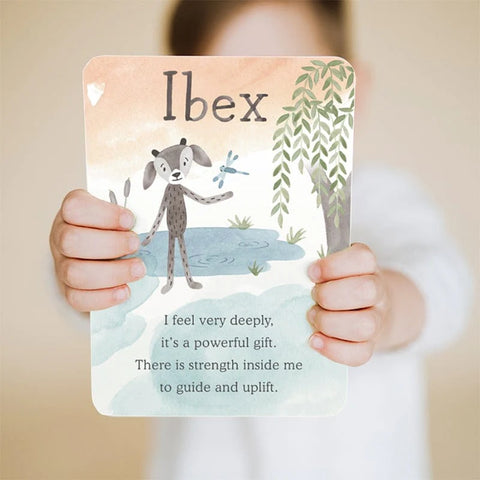 Ibex Snuggler Set - Comforter + Book - Slumberkins DISCOUNTED