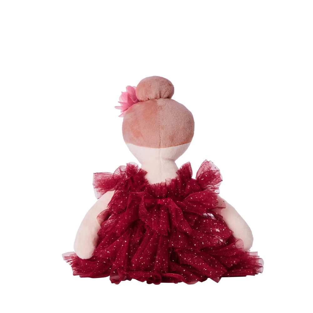 Giselle Plush Doll - Red - Clara & Friends