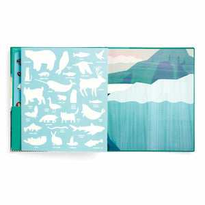Arctic Life Sticker Play Reusable Activity - Mudpuppy