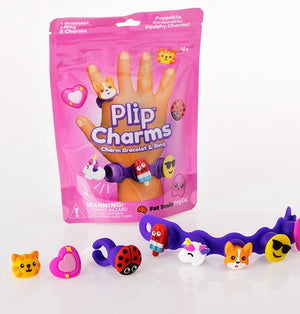 Plip Charms Purple Bracelet - Fat Brain Toys