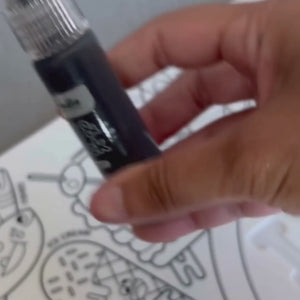 Peel & Stick Solid Paint- Easy Peel and Stickable Colours - Hey Doodle