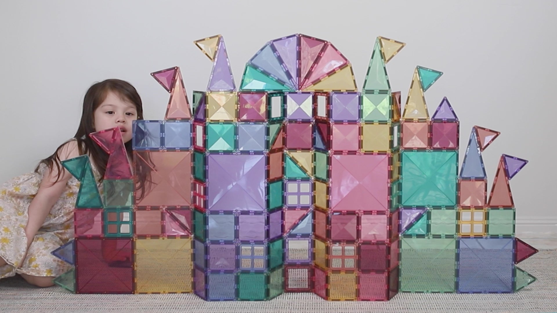 Pastel Creative Pack 120 pc - Connetix Tiles