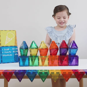 Rainbow Mega Pack - 212 pc - Connetix Tiles