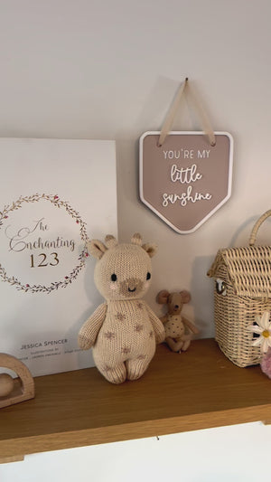 Decor Wall Banner - You're my little Sunshine - Luma Light