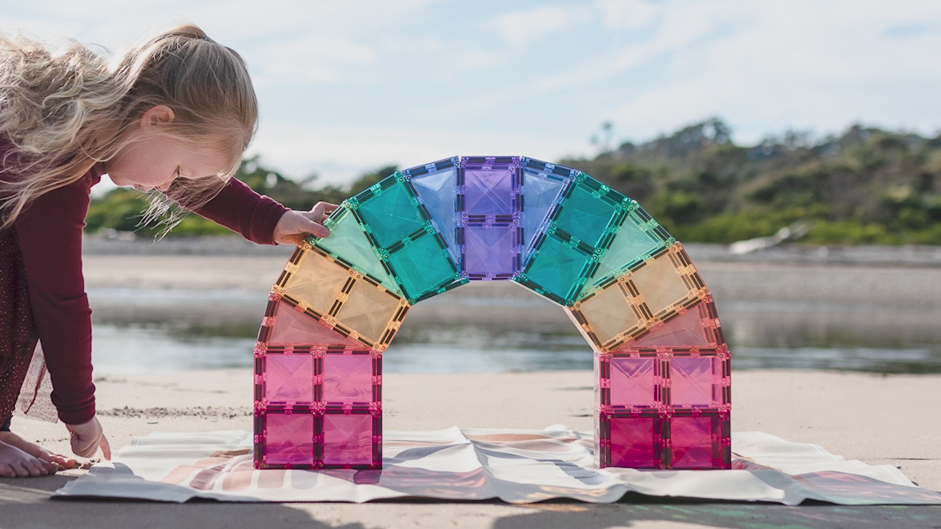 Pastel Mega Pack - 202 pc - Connetix Tiles