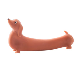 Mini Stretchy Sausage Dog Brown - Discovery Zone