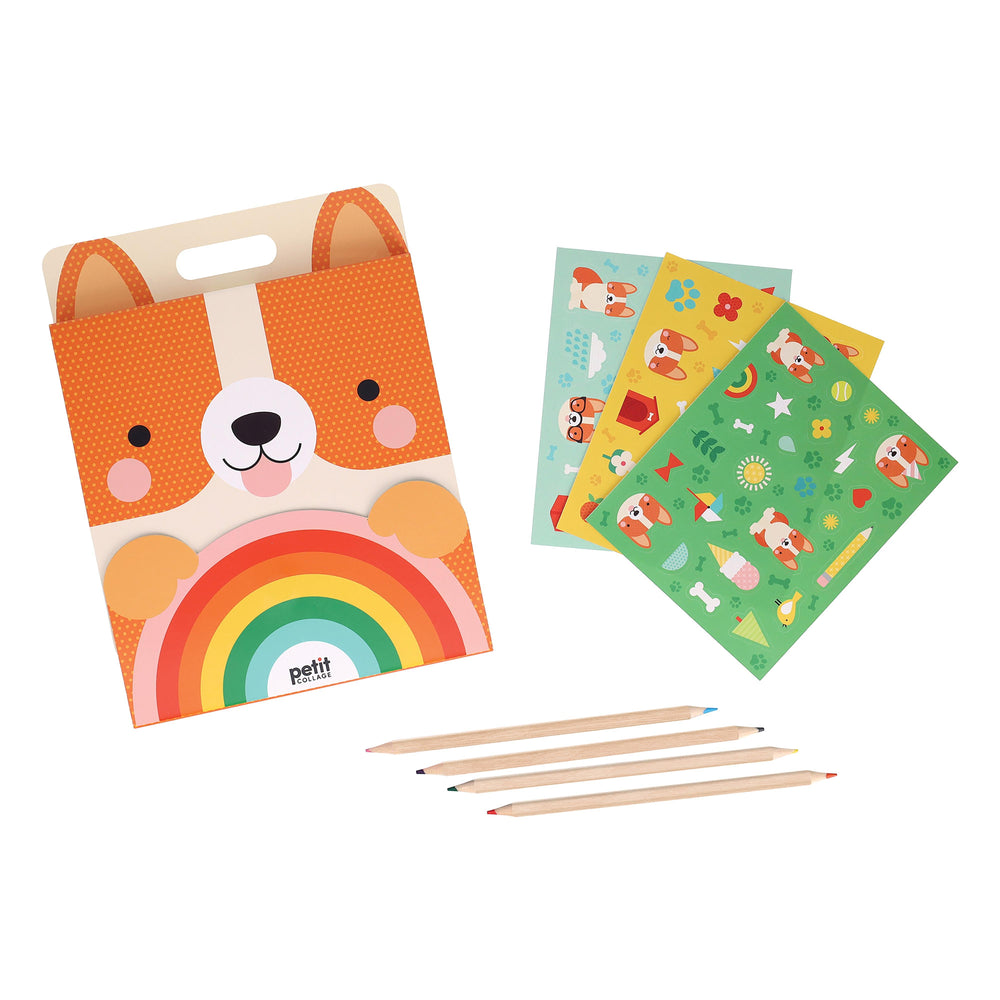 Carry Along Sketch Kit Corgi - Petit College - DISCOUNTED