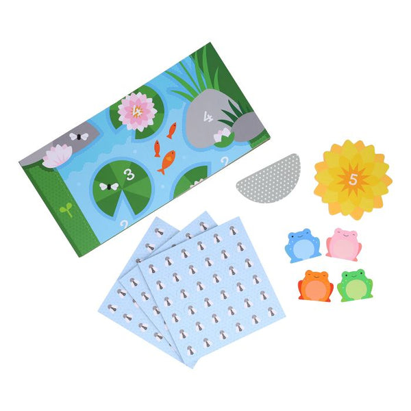 Leaping Frogs - Petit Collage