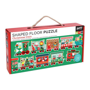 Christmas Train Shaped Puzzle - Petit College