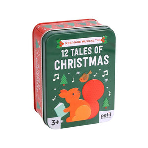 12 Tales of Christmas - Keepsake musical tin - Petit College