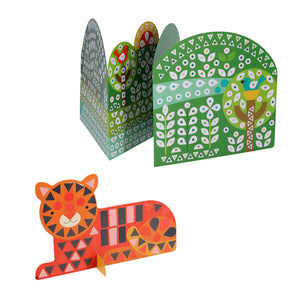Mosaic Sticker Activity - Animal Friends - Petit College