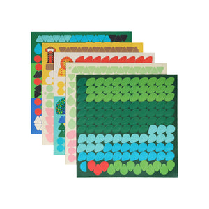 Mosaic Sticker Activity - Animal Friends - Petit College