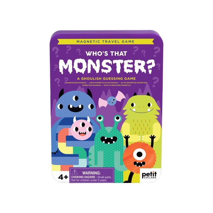 Who's that Monster - Magnetic Travel Game - Petit College