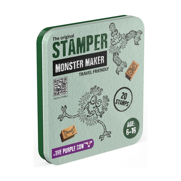 Stamper Travel Tin - Monster Maker - The Purple Cow