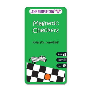 Magnetic Checkers - The Purple Cow