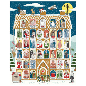 Ridleys Bucket List Puzzle:50 Must - Watch Christmas Movies-1000pc Red - IS Gift