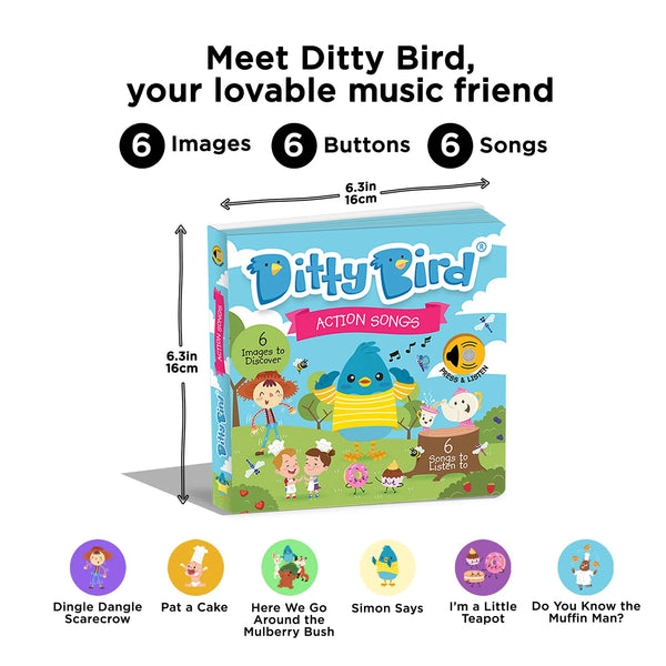 Musical Book - Action Songs - Ditty Bird