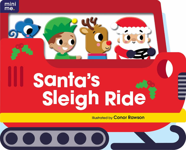 Santa's Sleigh Ride - Shaped Board Book
