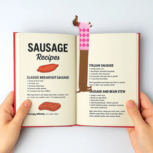Sausage Dog Bookmark - IS GIFT