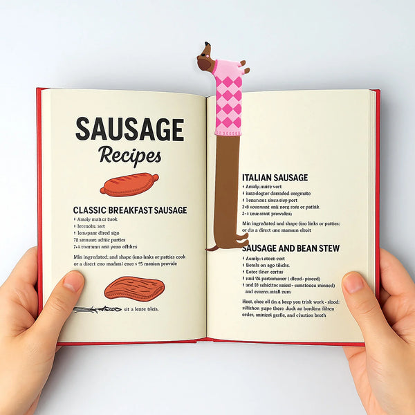 Sausage Dog Bookmark - IS GIFT
