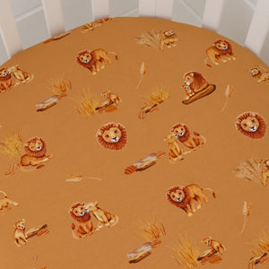 Roar Organic Fitted Cot Sheet - Snuggle Hunny