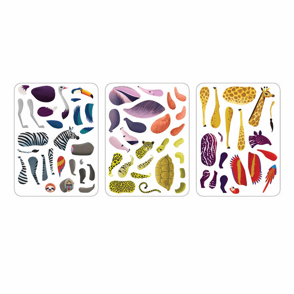 Wild Mix-Up Magnetic Build it - Mudpuppy