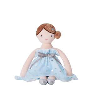 Charlotte Plush Doll - Blue - Clara & Friends