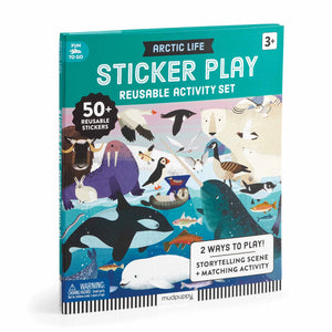 Arctic Life Sticker Play Reusable Activity - Mudpuppy