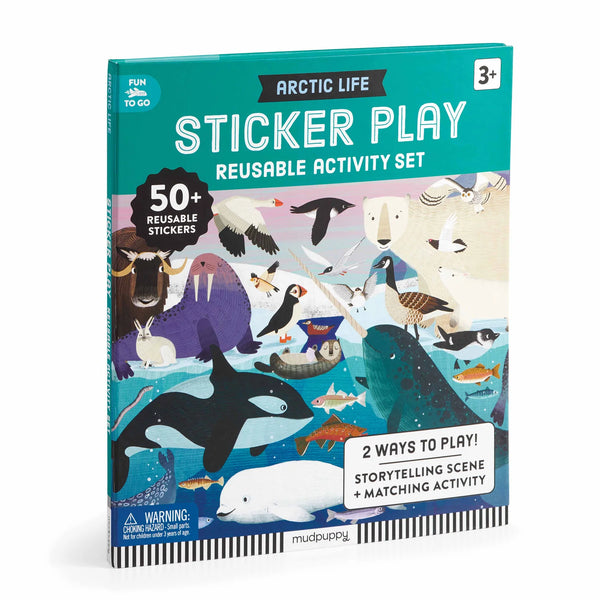 Arctic Life Sticker Play Reusable Activity - Mudpuppy
