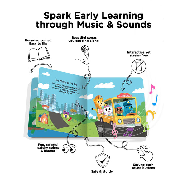 Children's Songs -  Interactive Book - Ditty Bird