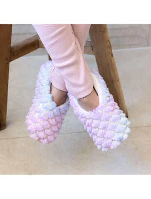 SnuggUps Kids Slippers - Mermaid - Splosh