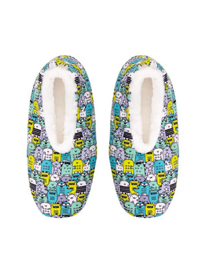 SnuggUps Kids Slippers -  Monster - Splosh