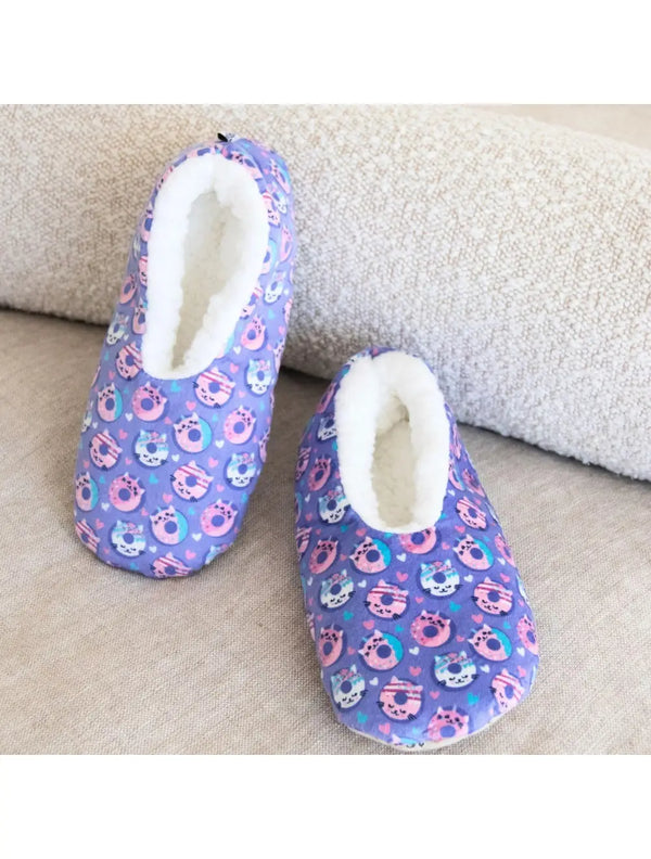 SnuggUps Kids Slippers - Cool Cat - Splosh